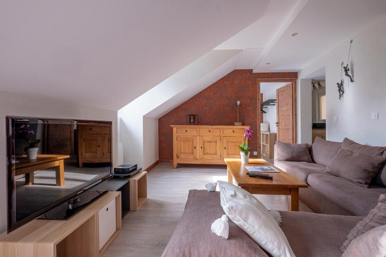 L'Appart 52, Magnifique Duplex En Plein Coeur De Chamonix-Mont-Blanc 외부 사진