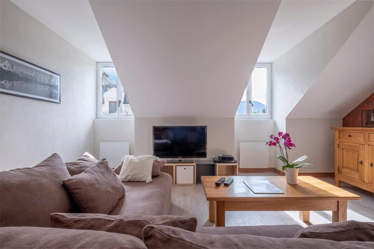 L'Appart 52, Magnifique Duplex En Plein Coeur De Chamonix-Mont-Blanc 외부 사진